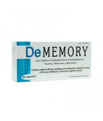 Améliorez votre mémoire avec Dememory 60 Capsules