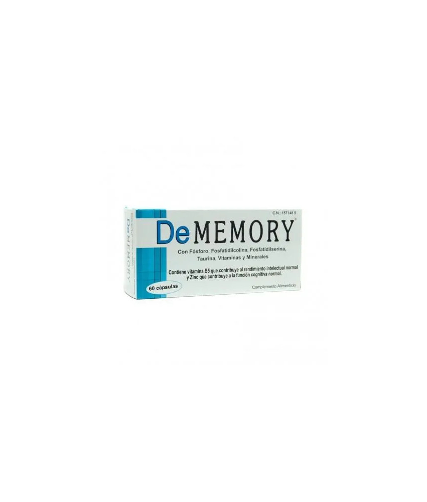 Améliorez votre mémoire avec Dememory 60 Capsules