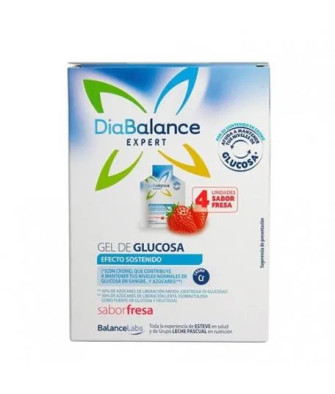 Gel de Glucose Diabalance Expert Fraîcheur Durable 4 Sachets