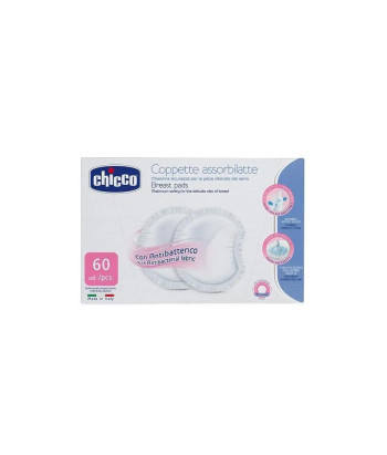 Disques Absorbants Antibactériens Chicco: Protégez vos mamelons!