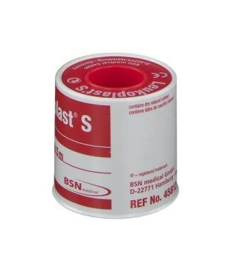 Bandage Leukoplast Blanc pour Plâtre - 5mx5cm