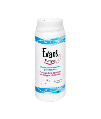 Poudre Antifongique Pour Pieds Evans 75g