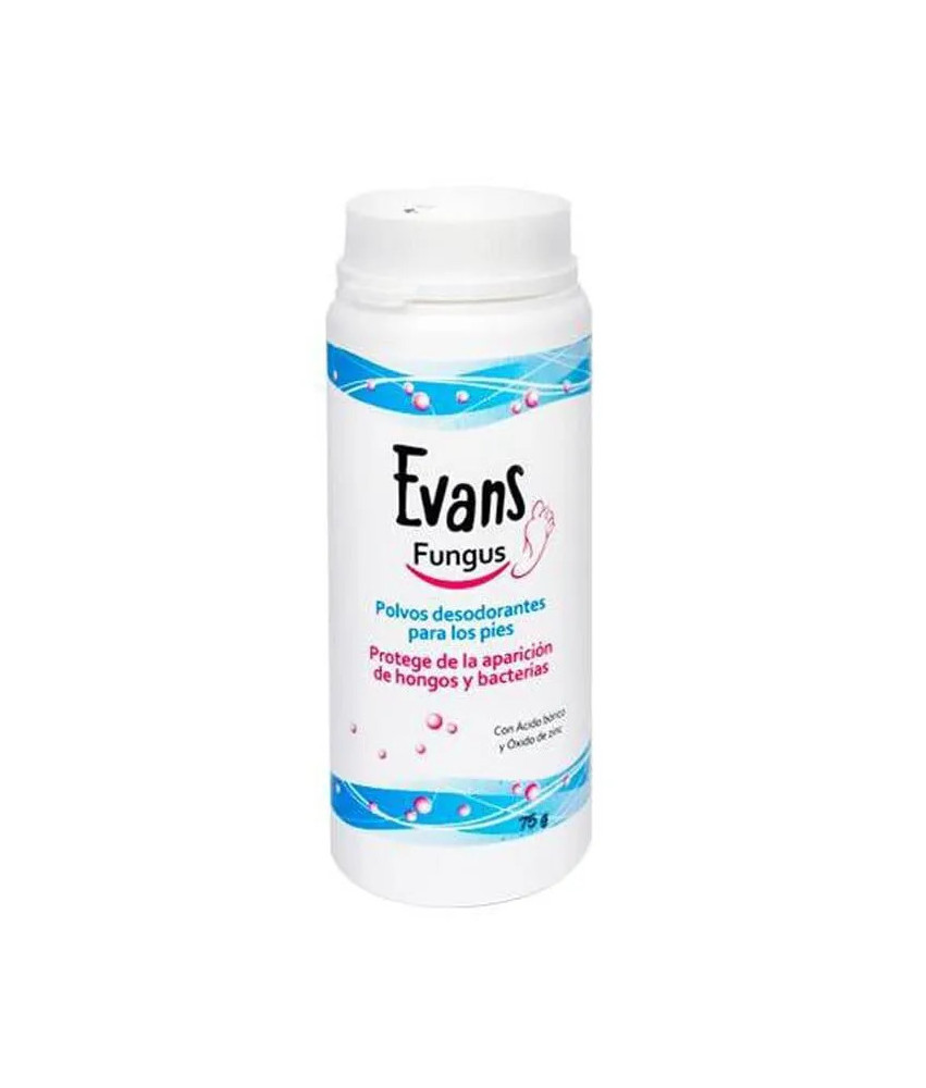 Poudre Antifongique Pour Pieds Evans 75g
