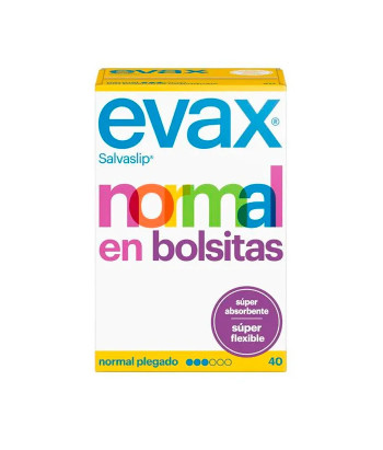 Protégez-vous en toute discrétion avec Evax Salvaslip Normal 40 UDS