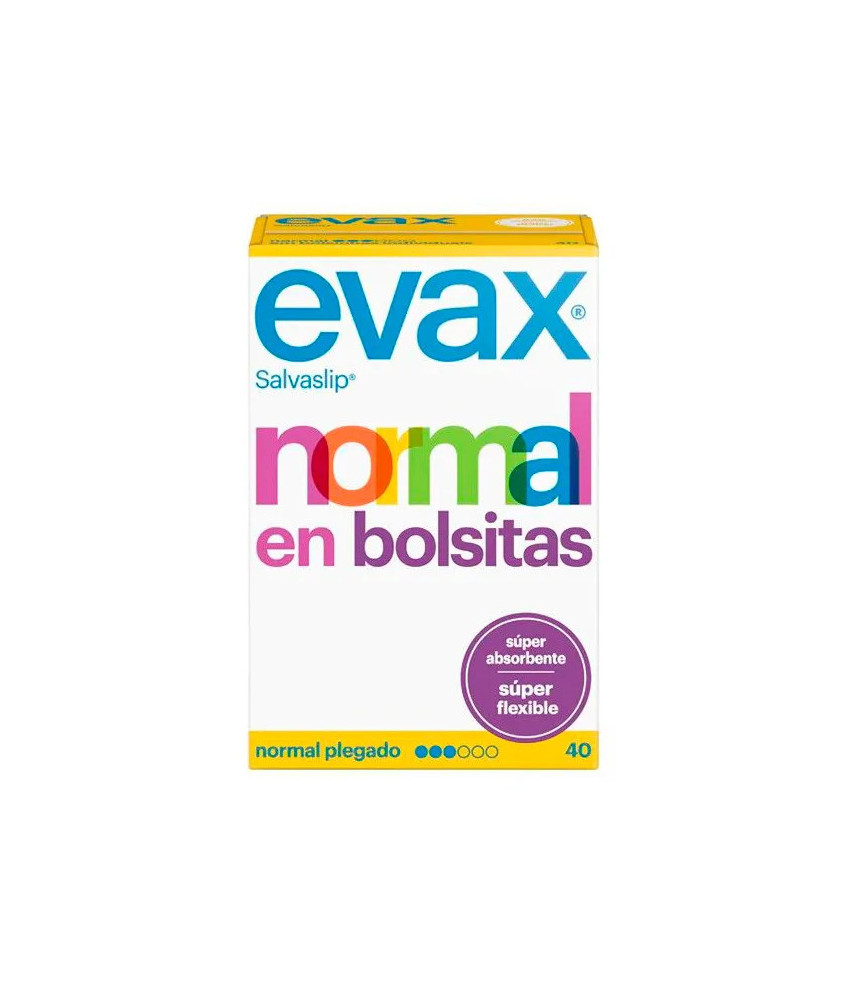 Protégez-vous en toute discrétion avec Evax Salvaslip Normal 40 UDS