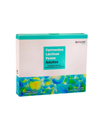 Pensavital Adultes Ferments Lactiques 12 Sachets - Renforcez votre flore intestinale
