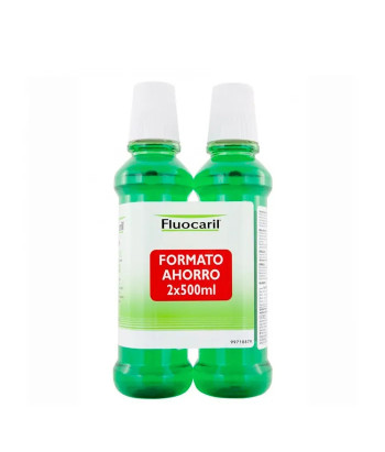 Fluocaril Bain de Bouche 2x500ml - Protection Buccale