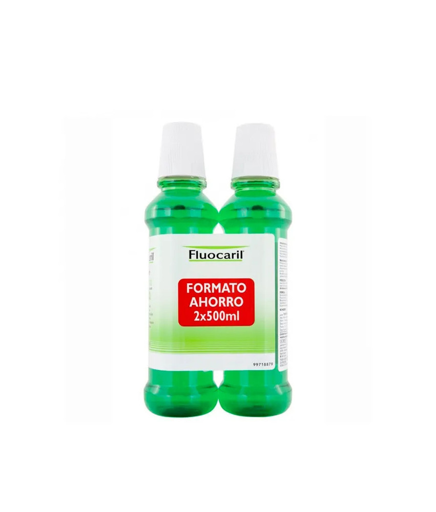 Fluocaril Bain de Bouche 2x500ml - Protection Buccale