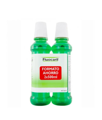 Fluocaril Bain de Bouche 2x500ml - Protection Buccale