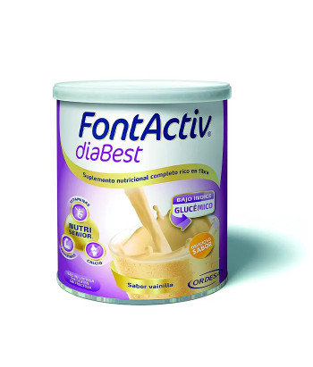 Ordesa Fontactiv Diabest Vanille 400g - Nutrition équilibrée pour diabétiques