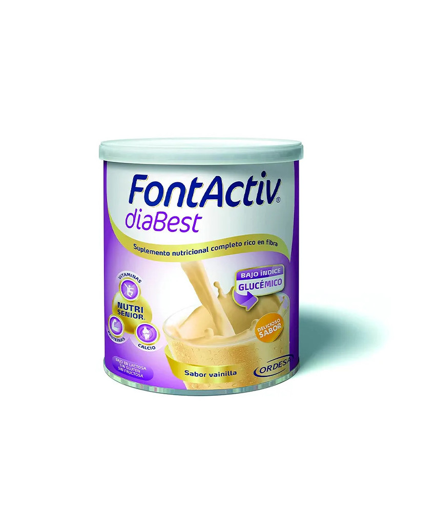 Ordesa Fontactiv Diabest Vanille 400g - Nutrition équilibrée pour diabétiques