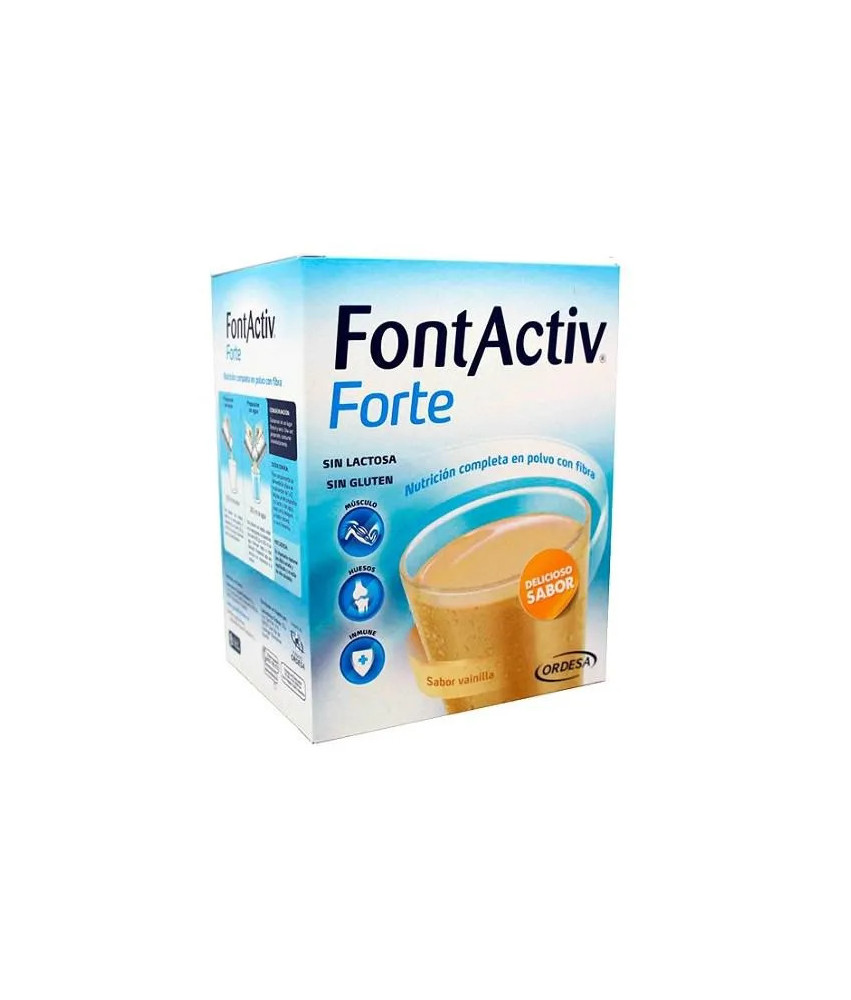 Boostez votre énergie avec Ordesa Fontactiv Forte Saveur Vanille 30g 14 Sachets