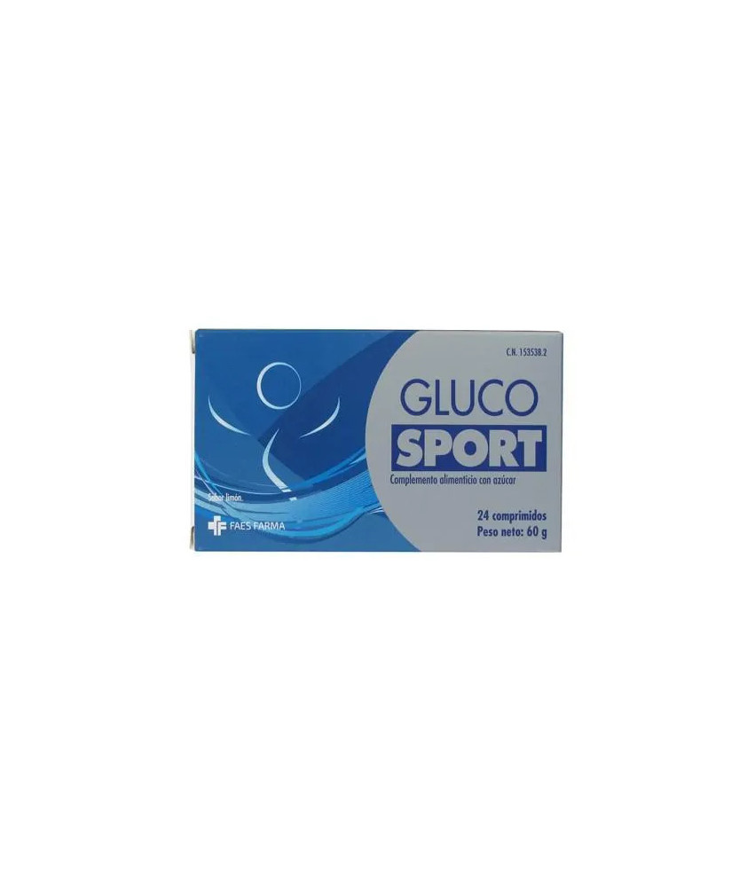 Renforcez votre énergie avec Faes Farma Gluco Sport 24 Comprimés