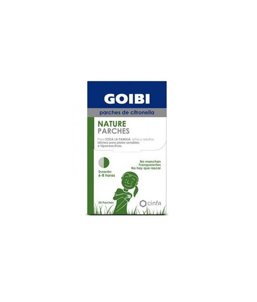Patch anti-moustiques Goibi Citronnelle 24uds
