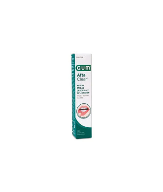 Soulage les Aftas avec Sunstar Gum Gomme Afta Clear Gel