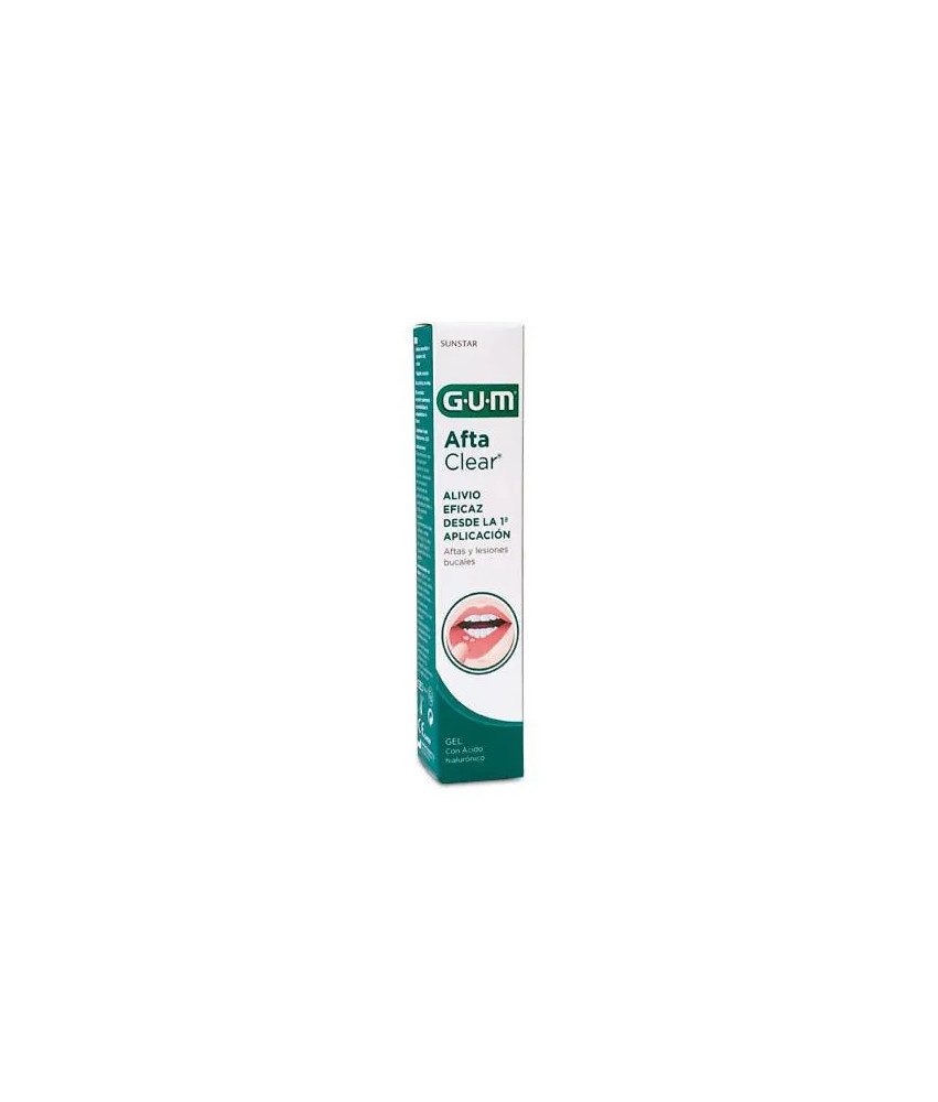 Soulage les Aftas avec Sunstar Gum Gomme Afta Clear Gel