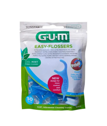 Flossers Menthe Fraîche Vit-E pour une Hygiène Buccale Facile