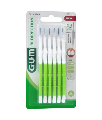 Gomme bi-directionnelle 0,7mm Vert