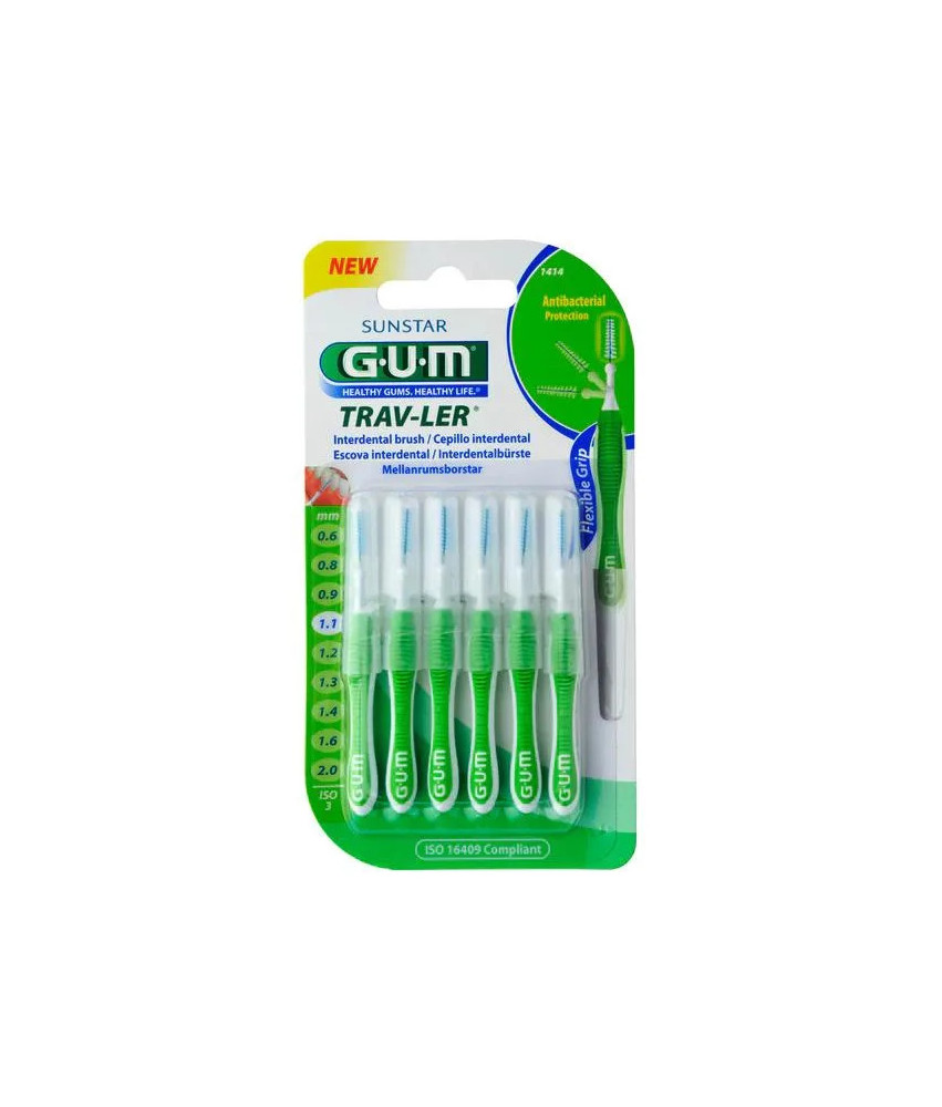 Brossettes interdentaires Sunstar Gum Ultra Fine 1414