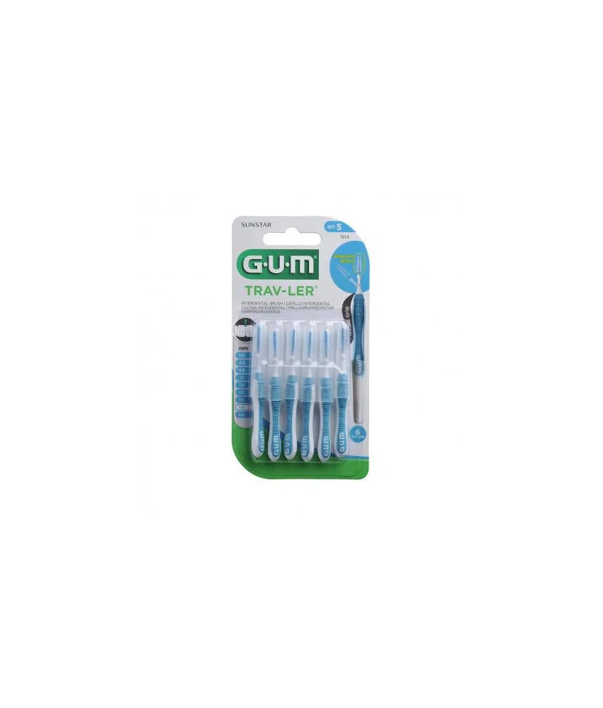 Brosse interdentaire Sunstar 1,6mm Trav-Ler - Lot de 6