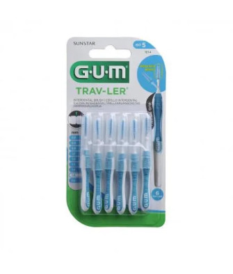 Brosse interdentaire Sunstar 1,6mm Trav-Ler - Lot de 6