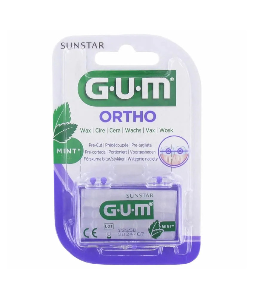 Gomme 724 Cera Orthodontique Mentholée Avec Miroir 1 pièce