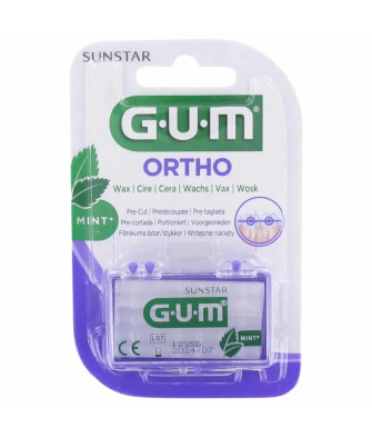 Gomme 724 Cera Orthodontique Mentholée Avec Miroir 1 pièce