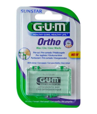 Gomme orthodontique Sunstar Gum Cire - Protégez vos appareils !
