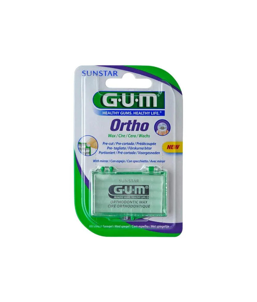 Gomme orthodontique Sunstar Gum Cire - Protégez vos appareils !