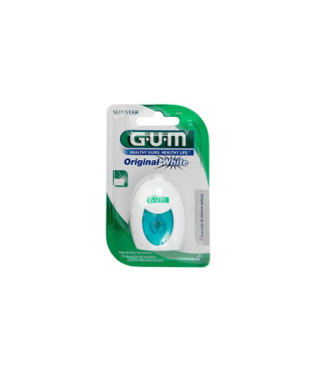 Gum Fil Dentaire Original White Ciré Fluoré: Dents impeccables en un clin d'œil!