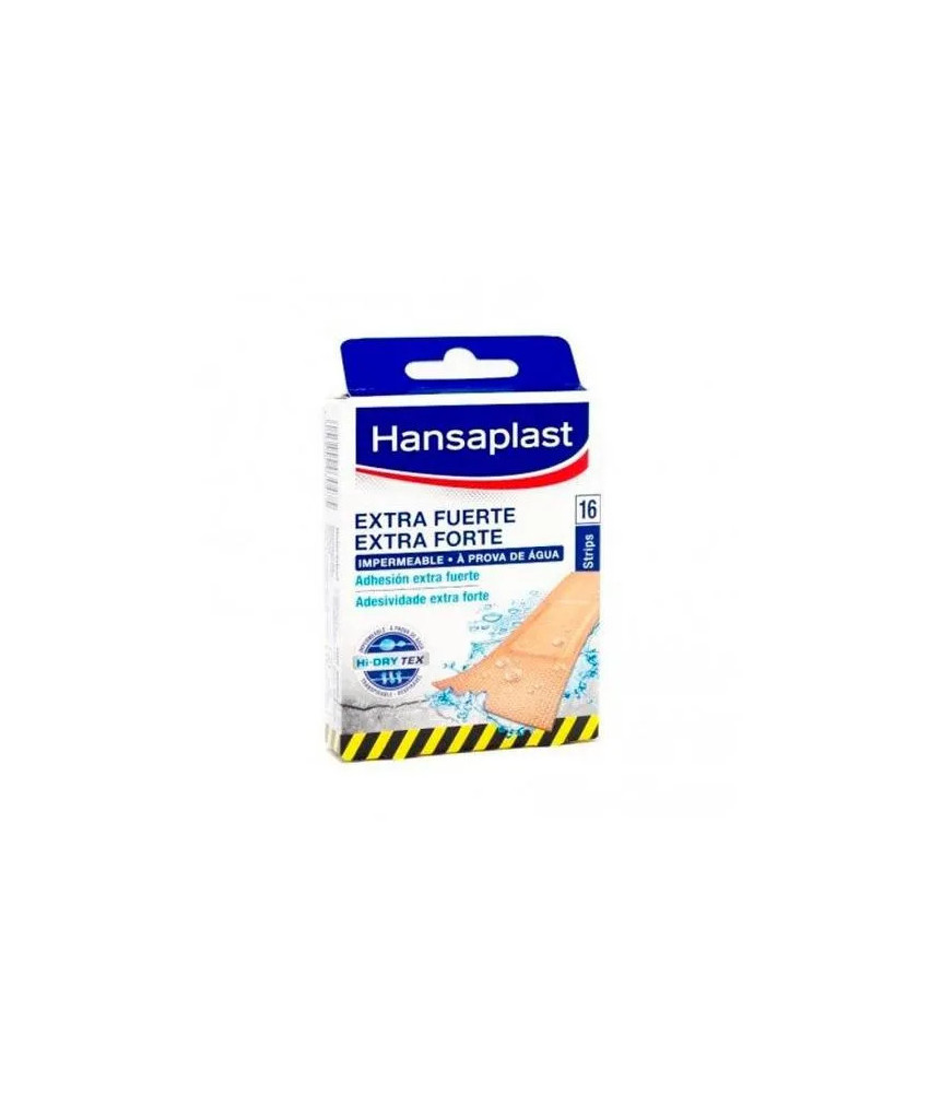 Pansement Adhésif Extra Fort Hansaplast 16 Bandes