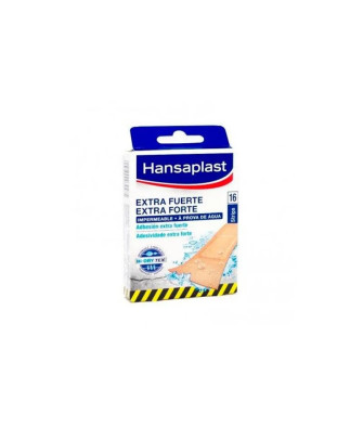 Pansement Adhésif Extra Fort Hansaplast 16 Bandes