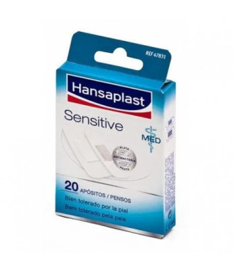 Pansements Hansaplast Sens 2form 20pcs: protection sûre et ajustée