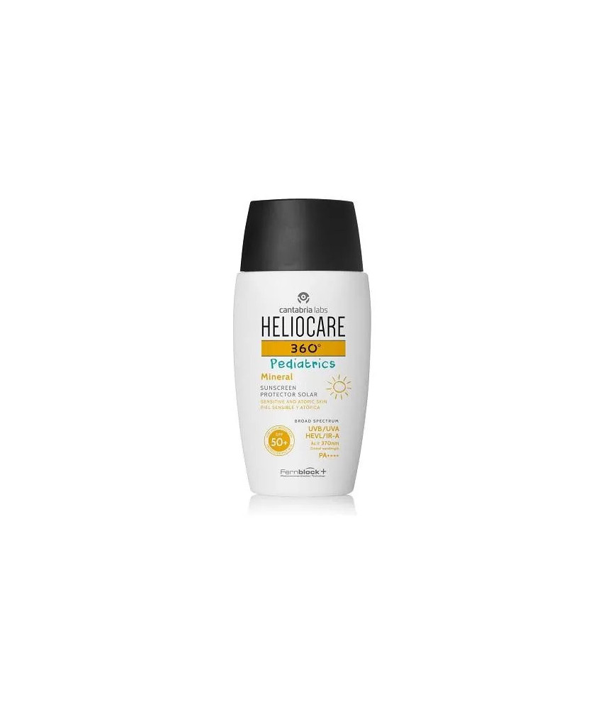 Protection solaire minérale Heliocare 360º Pediatrics SPF50 50ml