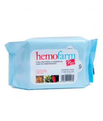 Lingettes Hemofarm Plus 40 pièces: une propreté pratique!