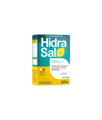 Gélules rafraîchissantes Hidrasal Limón - 24 comprimés