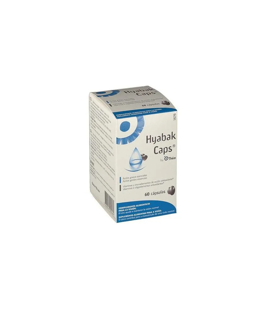 Renforcez vos yeux avec Thea Hyabak 60 Capsules!