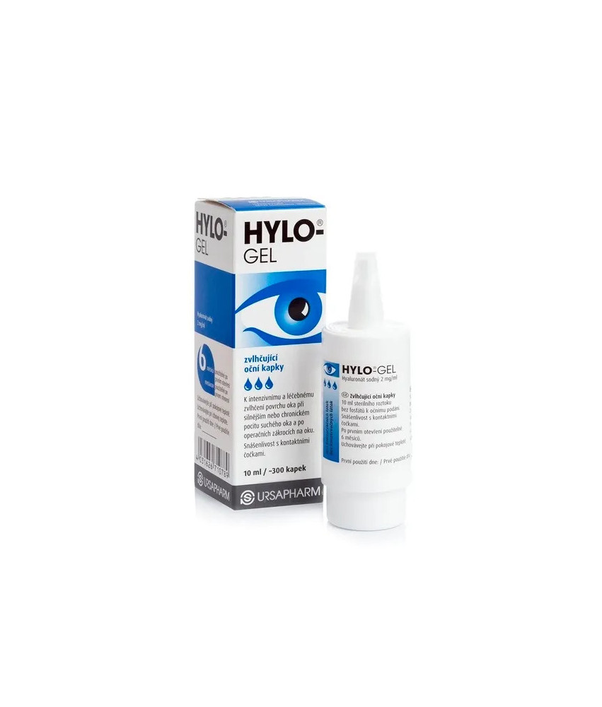 Hylo Gel Lubrifiant pour les Yeux 10ml - Brill Pharma
