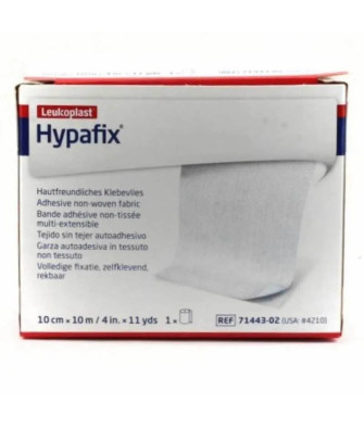 Fixation sûre et fiable avec Leukoplast Hypafix 10cm x 10m