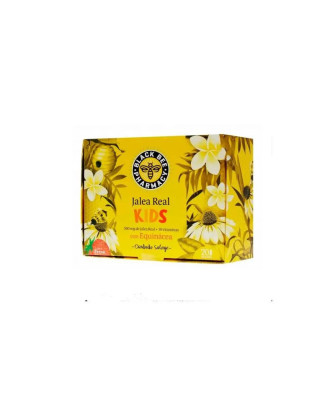 Booster d'énergie pour enfants: 20 ampoules Black Bee Jalea Real Kids