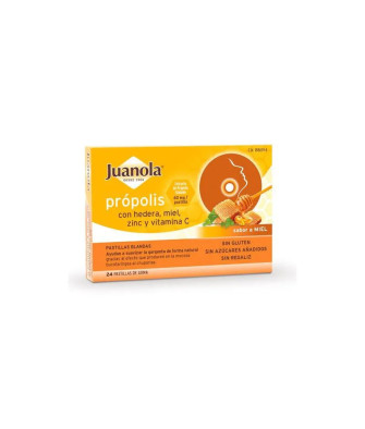Pastilles Juanola Própolis Hedera - Saveur Miel