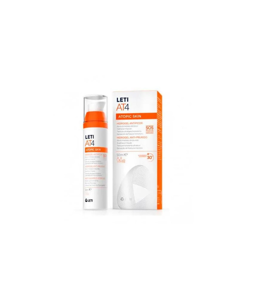 Hydrogel anti-picotements Leti At-4 pour peau atopique