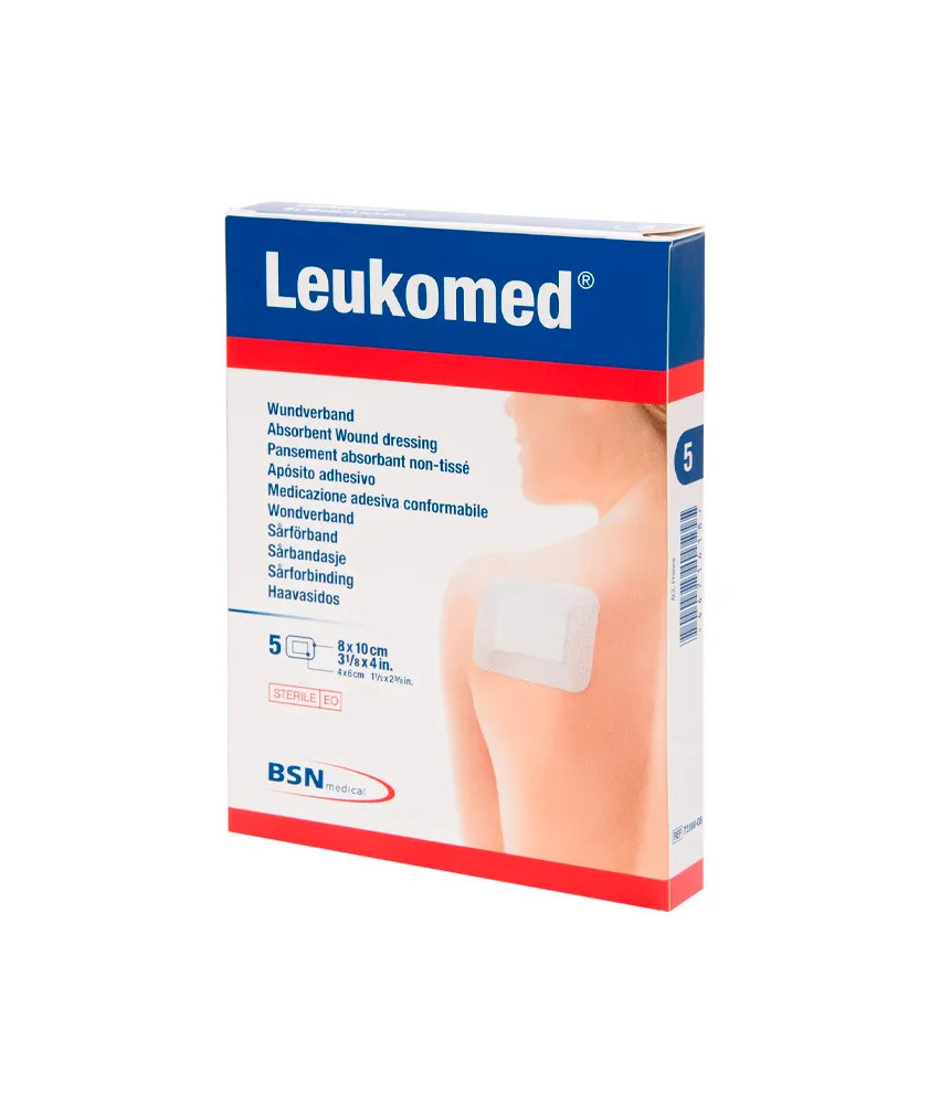 Pansements Bsn Medical Leukomed 8cm X 10cm 5U