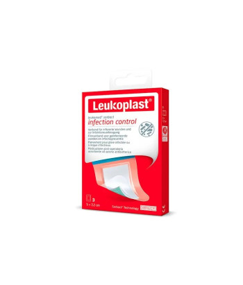 Pansement Leukomed Sorbact 5x7,2cm - Lot de 3