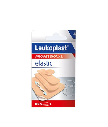 20 unités de pansements adhésifs élastiques Leukoplast Elastic, assortis