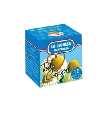 Infusion relaxante: Manzanilla 10 Bolsas La Leonesa