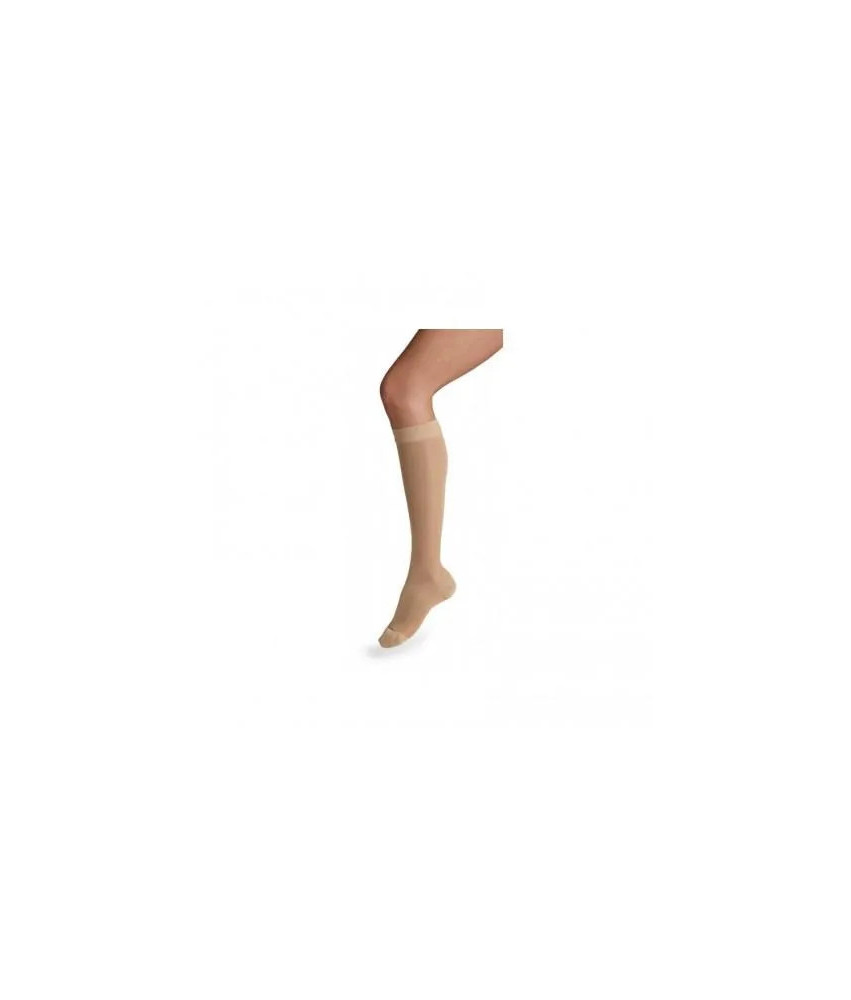 Bas de contention Viadol, taille L beige - compression normale