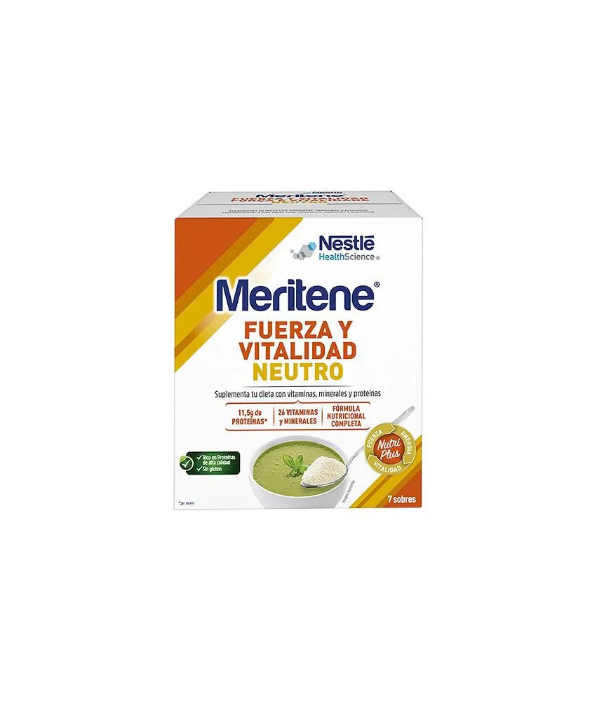 Pack de 2x7 sachets de 50g Meritene Neutro Al Plato