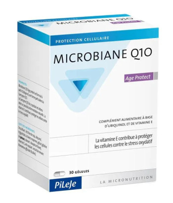 Pileje Microbiane Q10 Age Protect 30 Gélules - Protégez votre peau