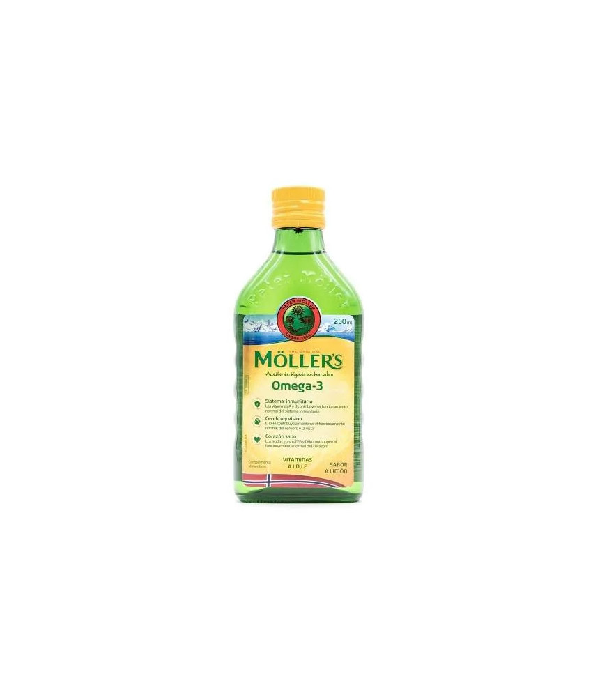 Huile de Foie de Morue au Citron 250ml: Une saveur acidulée et bénéfique